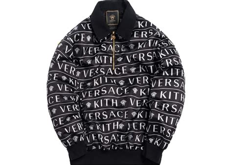 kith x versace quarter zip pullover|versace quarter zip pullover.